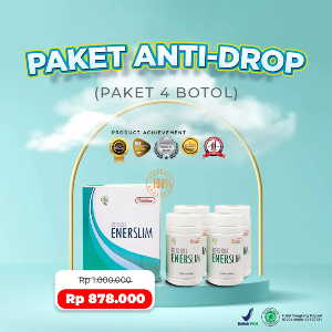 Gambar Paket anti drop 4 botol